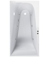 Ванна Boomerang Vayer 180x80 (Левая) с гидромассажем