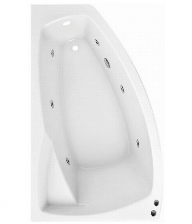 Ванна 1 Марка Assol 160x100 (Левая) с гидромассажем