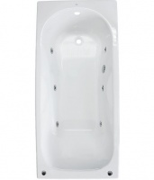 Ванна Roca Malibu 170x75 (без ручек) с гидромассажем