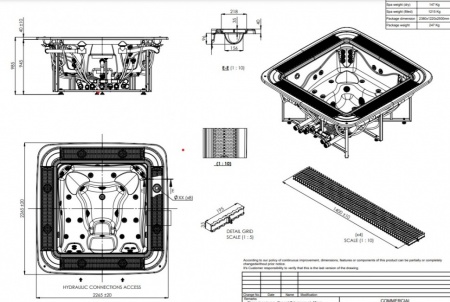 Переливной спа-бассейн AstralPool Verona Переливной спа-бассейн AstralPool Verona